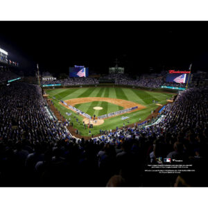Chicago Cubs Unsigned Wrigley Field General View Photograph