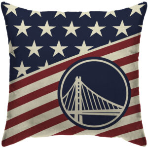 Golden State Warriors 18'' x 18'' Team Americana Decorative Throw Pillow