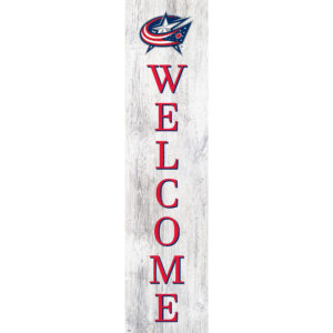 Columbus Blue Jackets 48'' Welcome Leaner