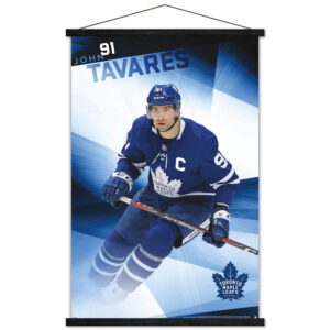 John Tavares Toronto Maple Leafs 35.75'' x 24.25'' Hanging Framed Player Poster