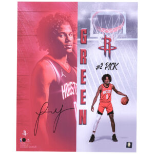 Jalen Green Houston Rockets Autographed 16" x 20" Rookie Photoshoot Photograph