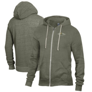 Men's Forest Green Cal Poly Mustangs Rocky Full-Zip Hoodie