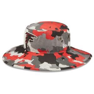 Men's New Era Camo Atlanta Falcons 2022 NFL Training Camp Official Panama Bucket Hat