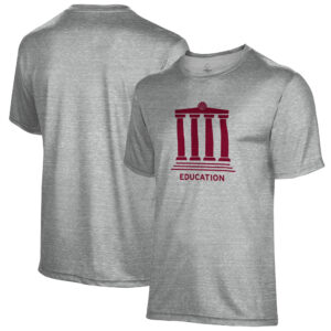 Men's Gray Concordia University (IL) Cougars Education Name Drop T-Shirt