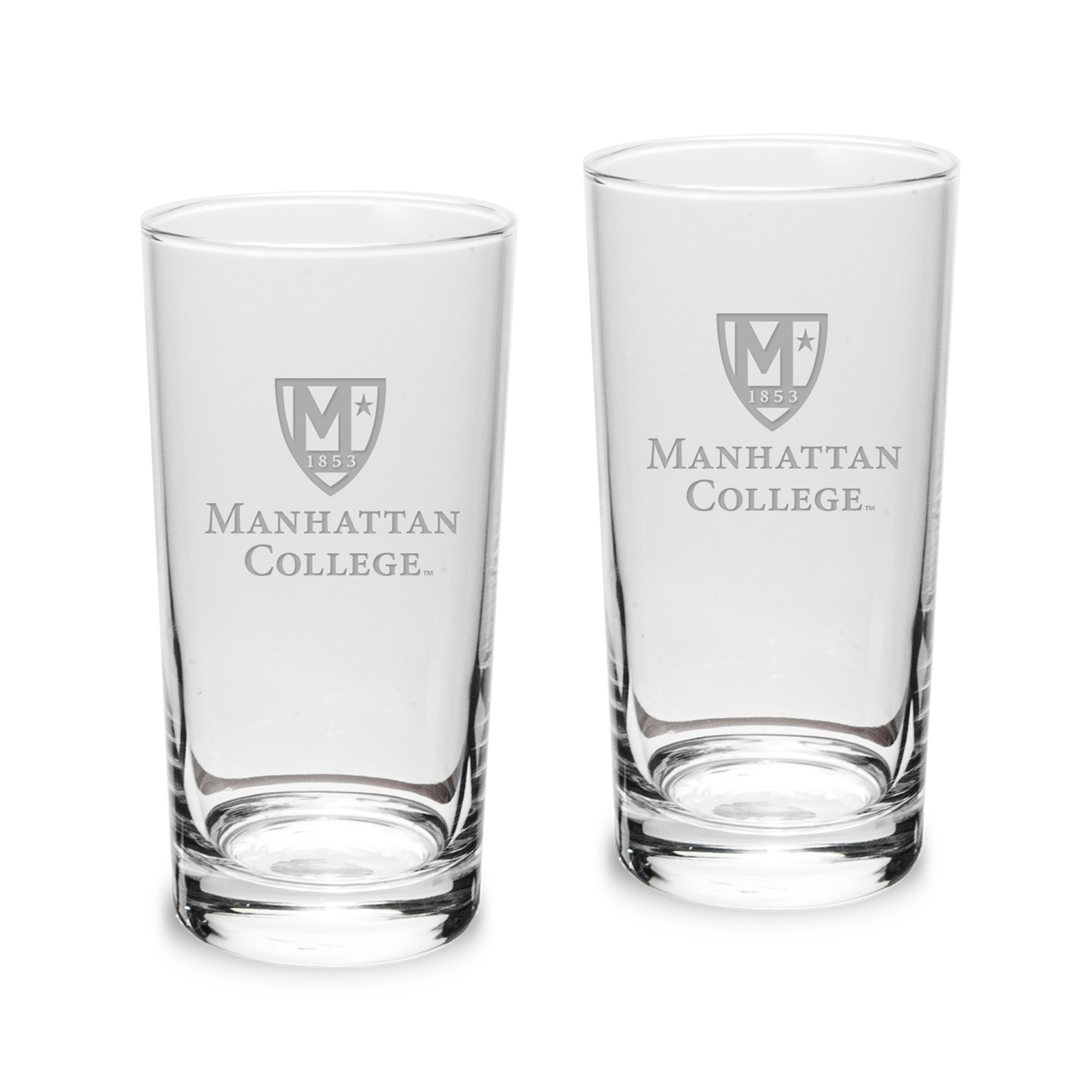 Manhattan Jaspers 10oz. 2-Piece Highball Glass Set