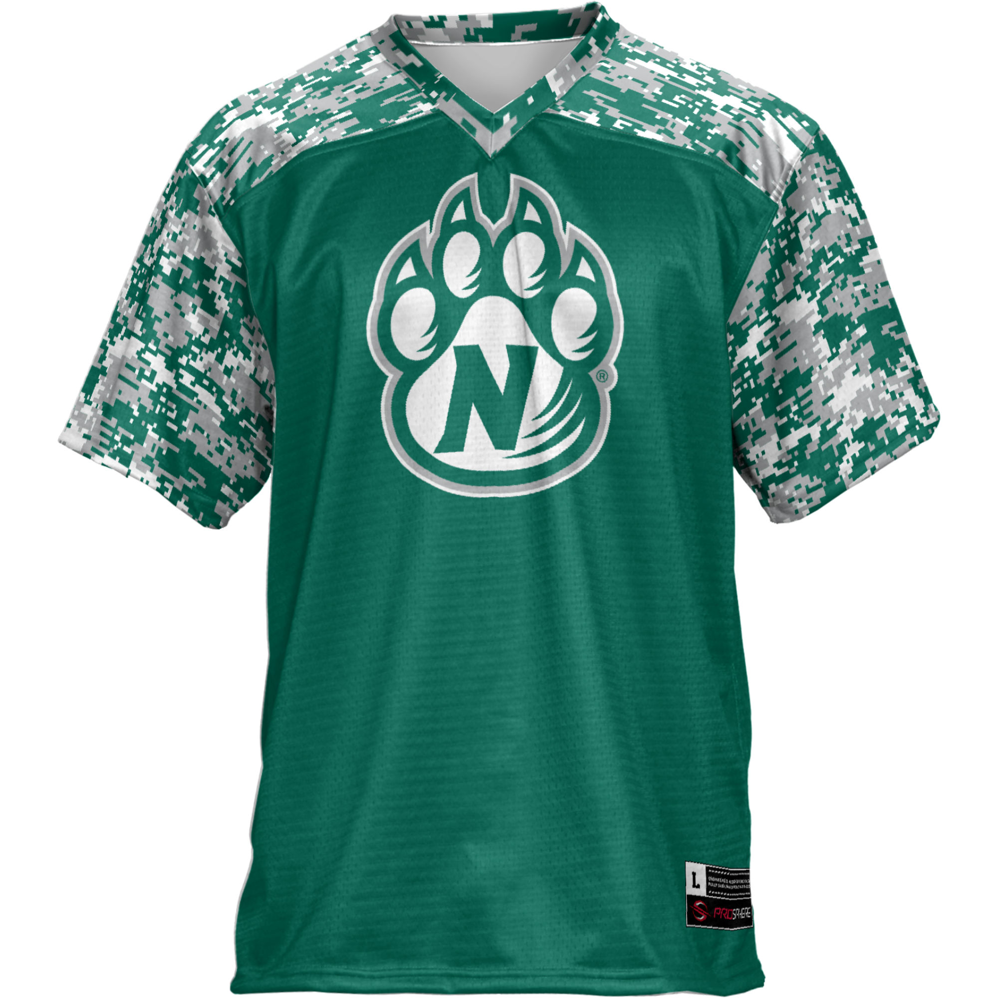 Men's GameDay Greats Green Northwest Missouri State Bearcats Football Jersey - Image 3