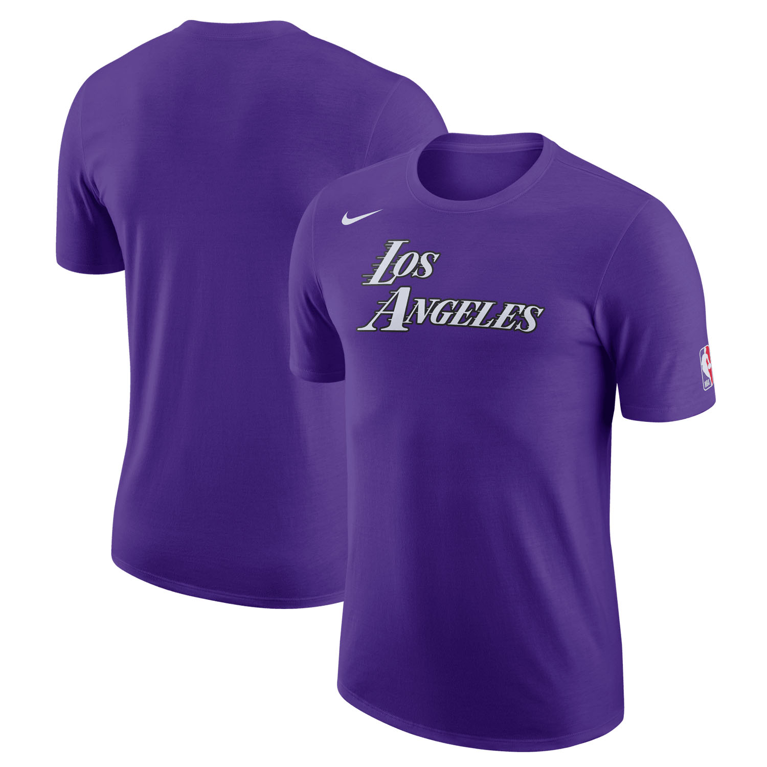Men's Nike Purple Los Angeles Lakers 2022/23 City Edition Essential Logo Performance T-Shirt