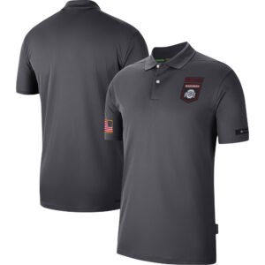 Men's Cutter & Buck  Gray Tennessee Volunteers Vault Prospect Textured Stretch Polo