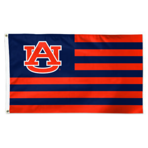 WinCraft Auburn Tigers 3' x 5' Stripe Deluxe Single-Sided Flag