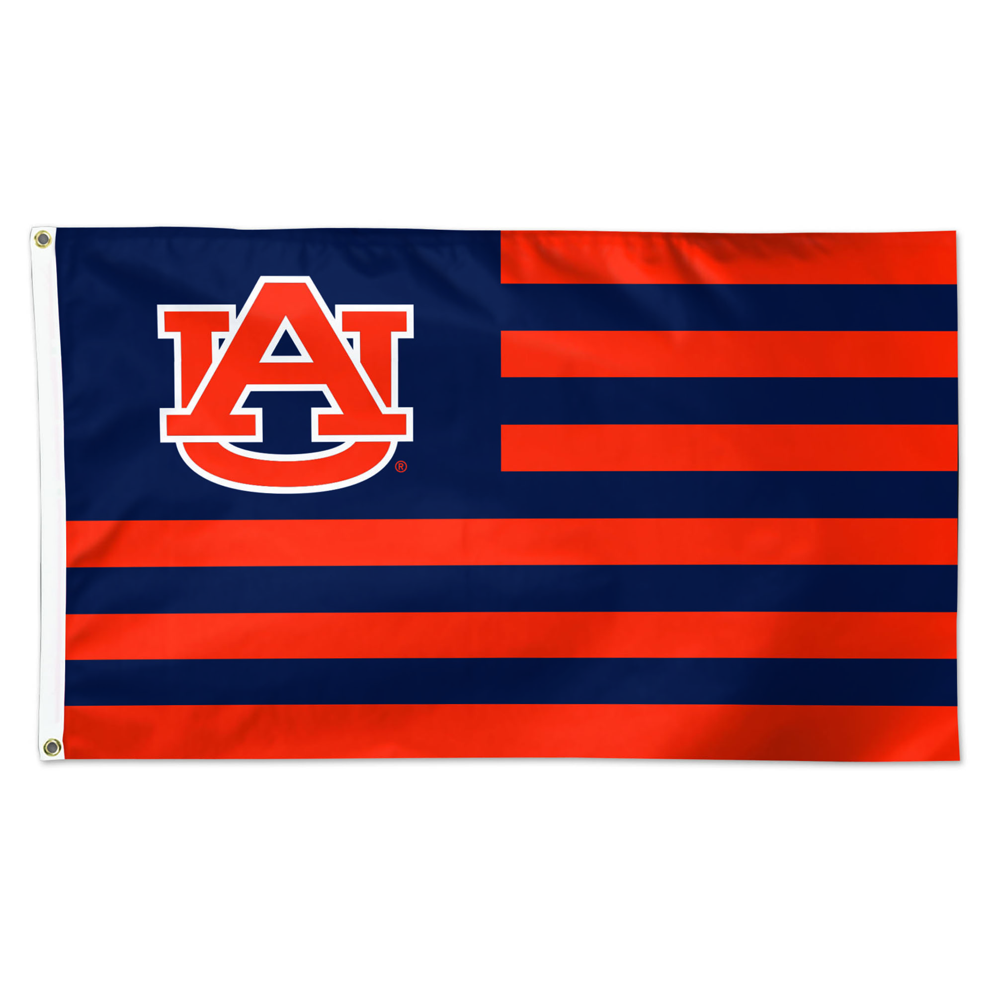 WinCraft Auburn Tigers 3' x 5' Stripe Deluxe Single-Sided Flag