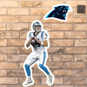 Fathead Sam Darnold Carolina Panthers Alumigraphic Outdoor Die-Cut Decal