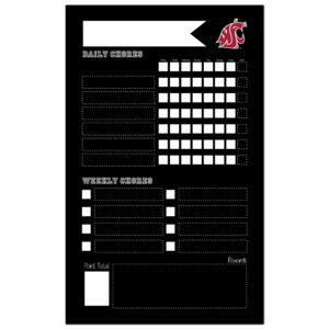 Washington State Cougars 11'' x 19'' Chore Chalkboard