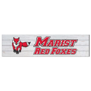 Marist Red Foxes 40'' x 10'' Logo Sign