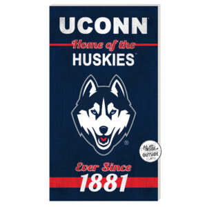 UConn Huskies 11'' x 20'' Home Of The Sign