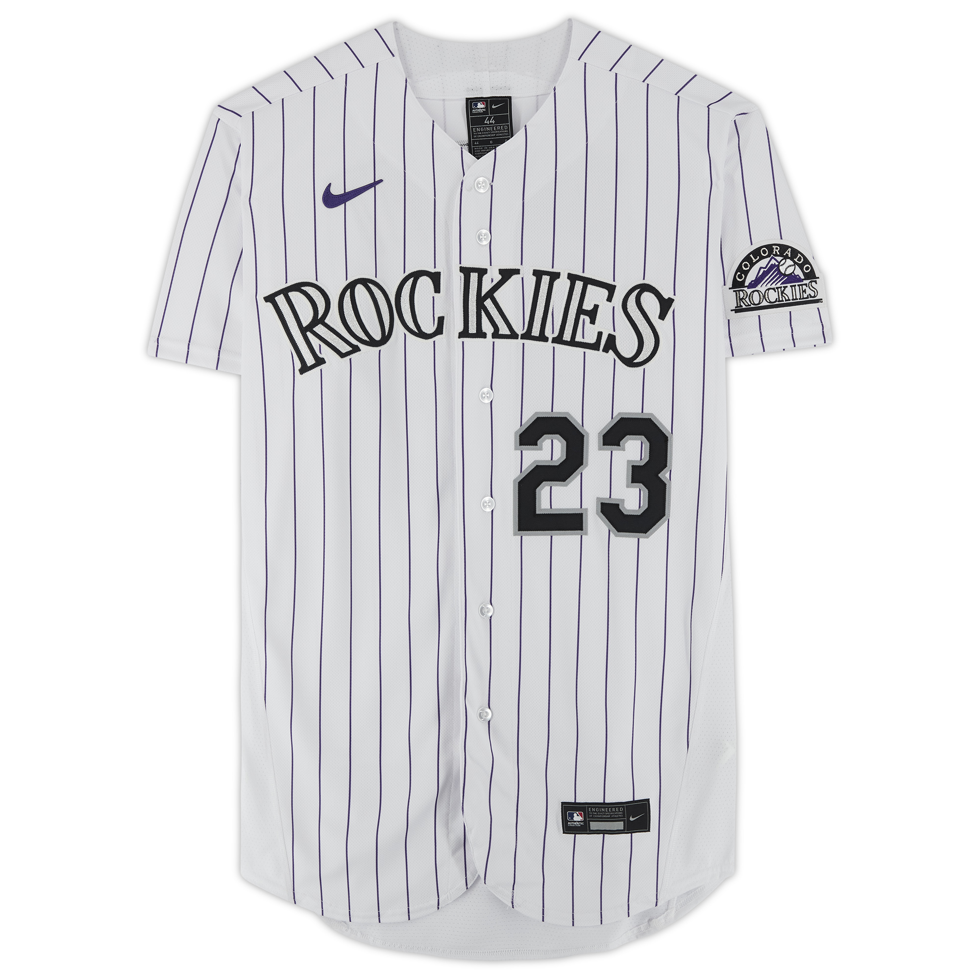 Kris Bryant Colorado Rockies Autographed Nike Authentic Jersey - Image 8