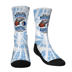 Youth Rock Em Socks  Dallas Mavericks Vintage Hoop Crew Socks