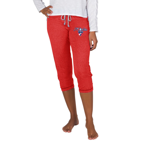 Women's Concepts Sport Red FC Dallas Quest Knit Capri Pants