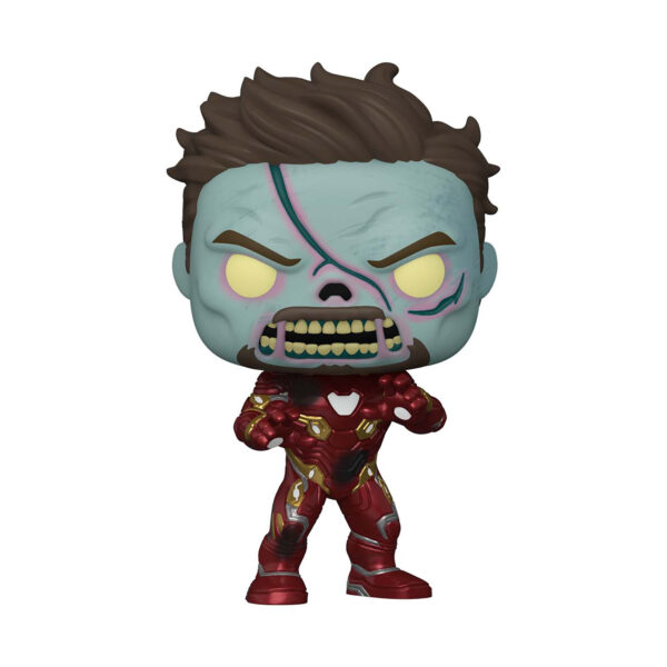 Zombie Iron Man Marvel Studios: What If...Zombies!? #944 Funko Pop! - Image 8