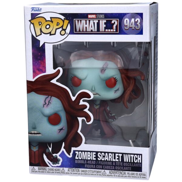 Zombie Scarlet Witch Marvel Studios: What If...Zombies!? #943 Funko Pop!