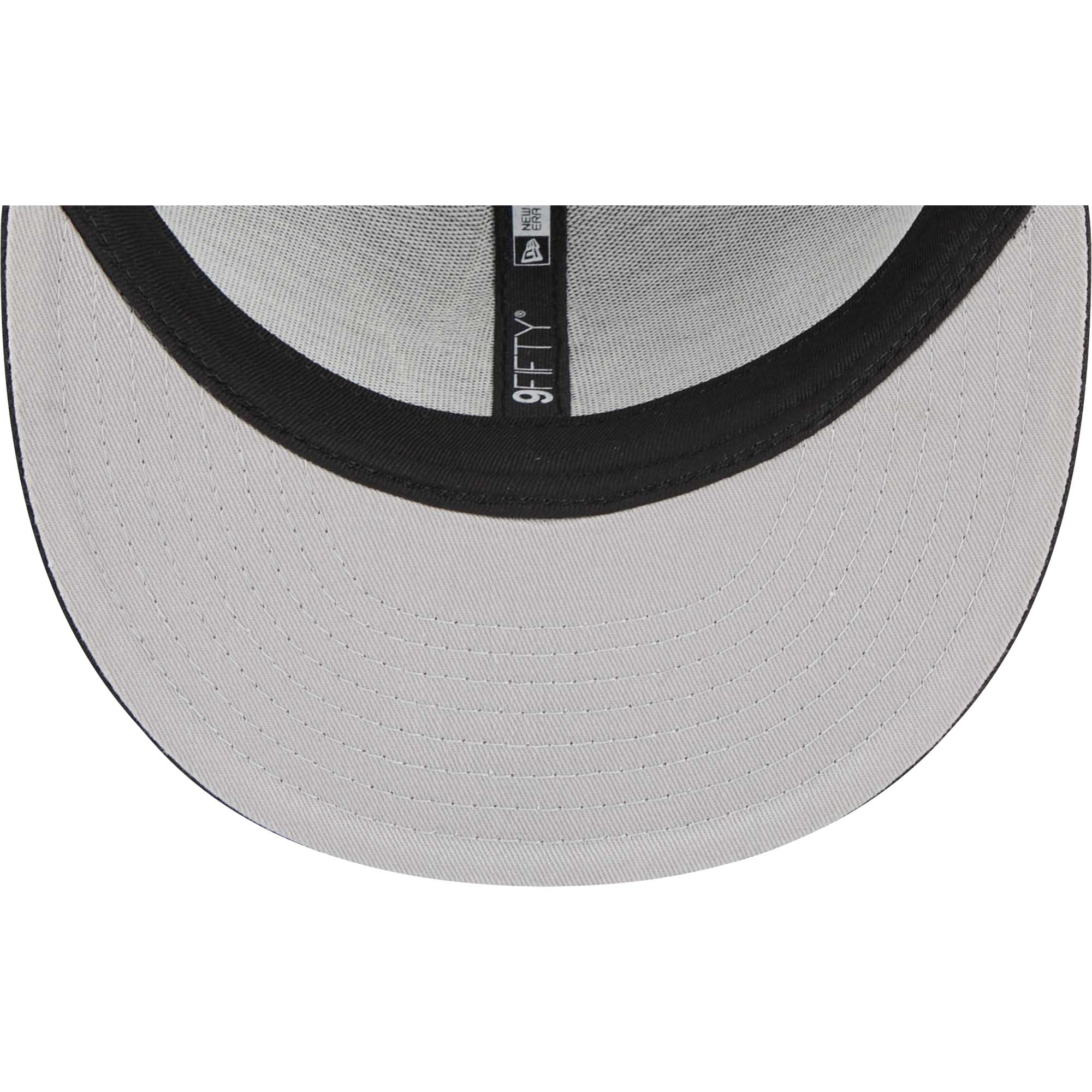 Men's New Era Black SpongeBob SquarePants Squidward Mesh Trucker 9FIFTY Snapback Hat - Image 6