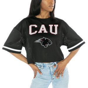 Women's Gameday Couture  Black Clark Atlanta University Panthers Game Face Fashion Jersey
