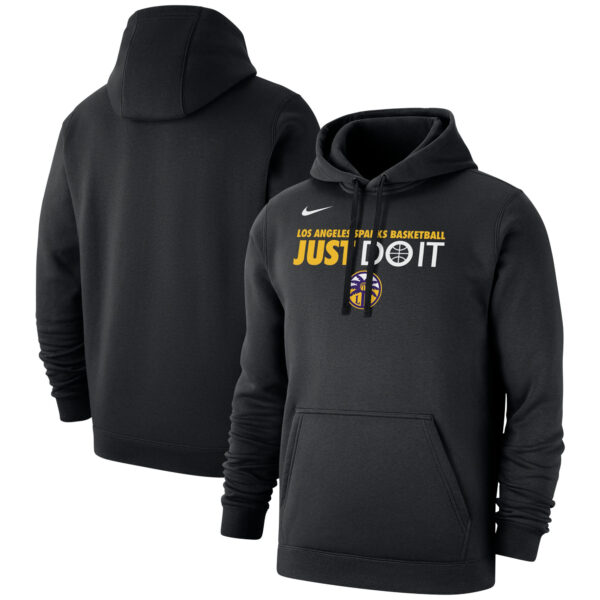 Unisex Nike Black Los Angeles Sparks Just Do It Club Pullover Hoodie