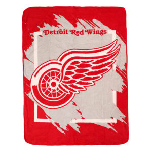 The Northwest Group  Detroit Red Wings 46" x 60" Dimensional Micro Raschel Plush Throw Blanket