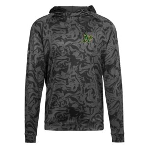 Men's Levelwear Charcoal Athletics Highlite Insignia 2.0 Pullover Hoodie