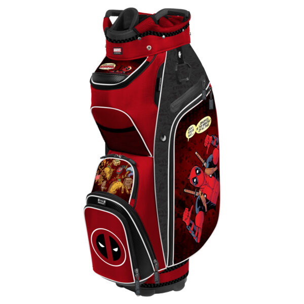 WinCraft Deadpool  Bucket III Cooler Cart Golf Bag