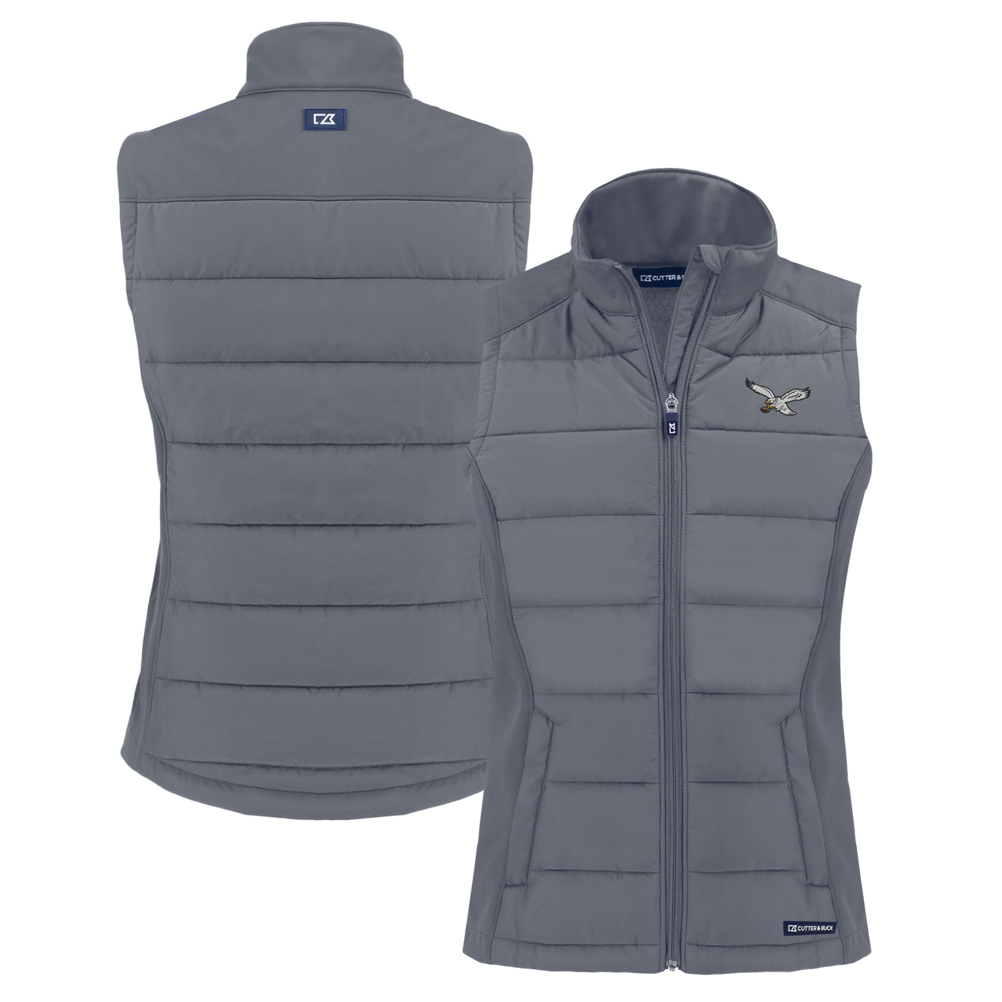 Women's Antigua Black Las Vegas Raiders Victory Full-Zip Hoodie - Image 2