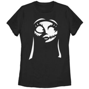 Women's Mad Engine Black The Nightmare Before Christmas T-Shirt