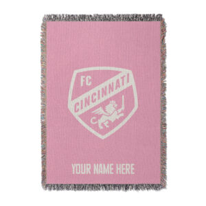 Chad & Jake FC Cincinnati 50" x 60" Personalized Woven Blanket
