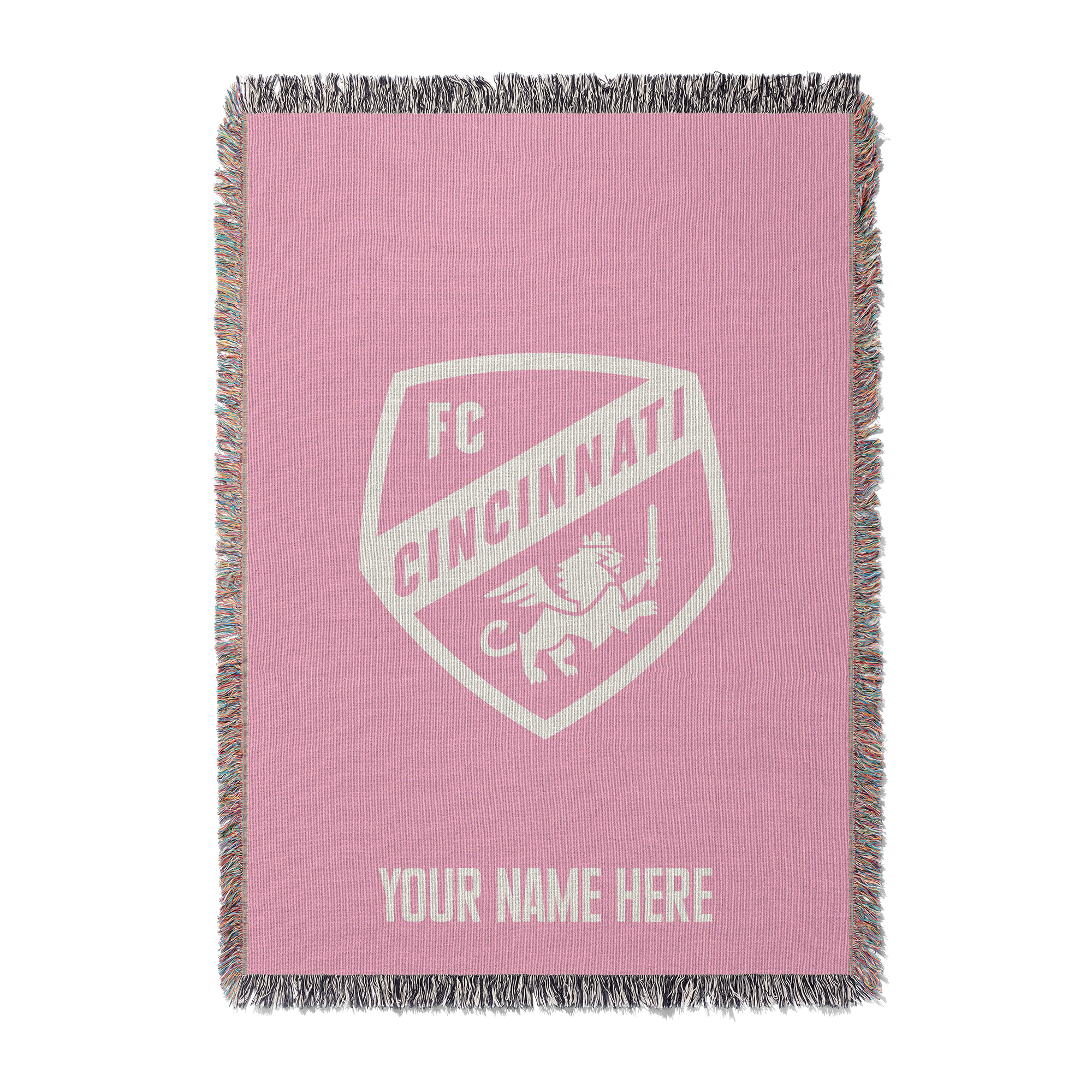 Chad & Jake FC Cincinnati 50" x 60" Personalized Woven Blanket