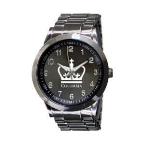 Men's  Gray Columbia University Integris Gun Metal Stainless Steel Watch