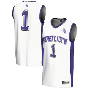 Unisex GameDay Greats White  Stephen F Austin Lumberjacks #1 Basketball Jersey