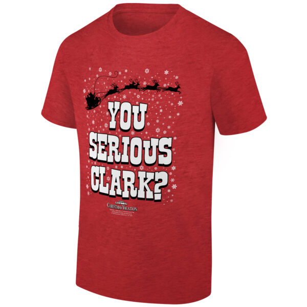 Men's Ripple Junction Heather Red National Lampoon's Christmas Vacation  Holiday Graphic T-Shirt - Image 9