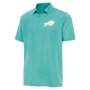 Men's Antigua Mint Buffalo Bills Par 3 Polo