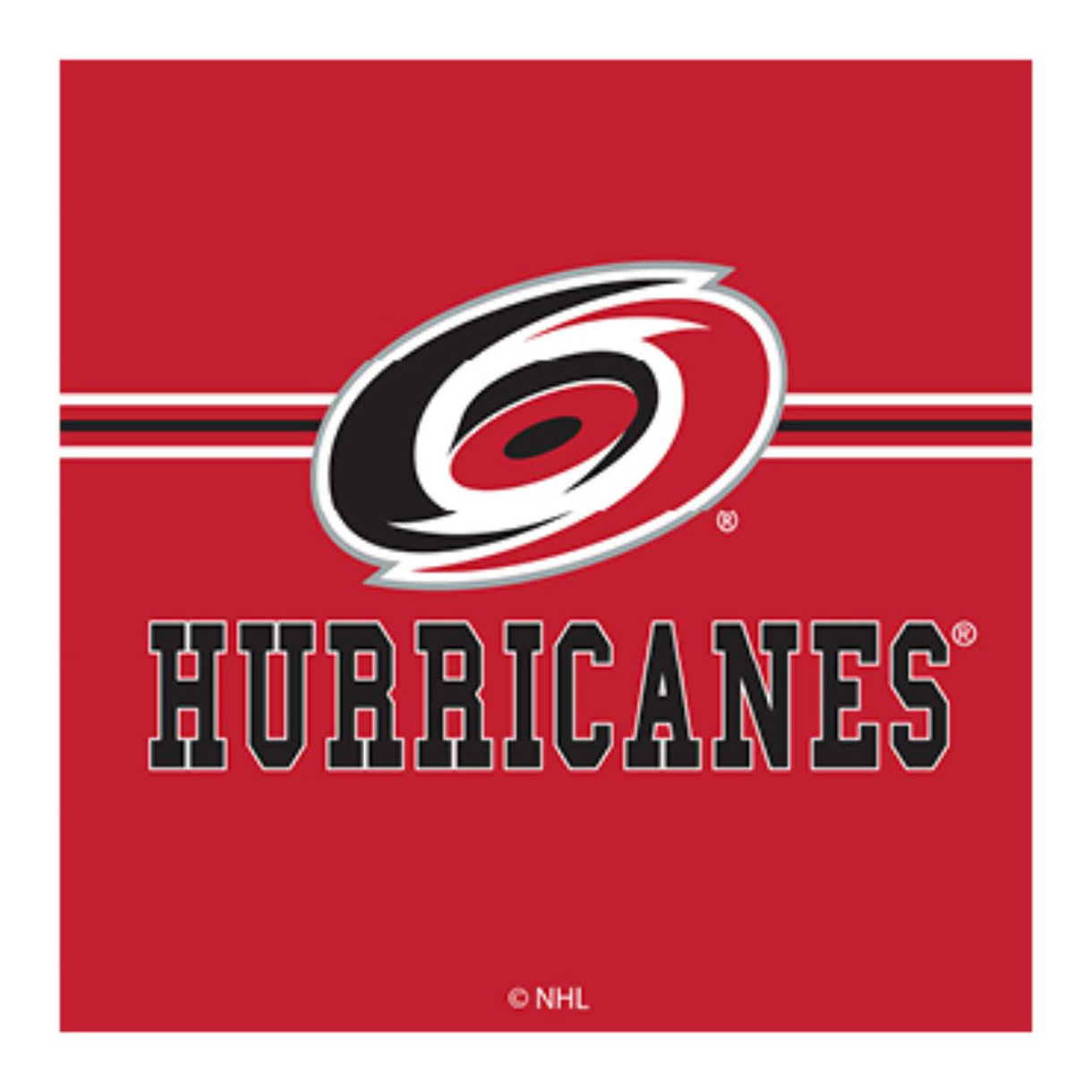Carolina Hurricanes 12" x 12" Movable Wall Tile Sign