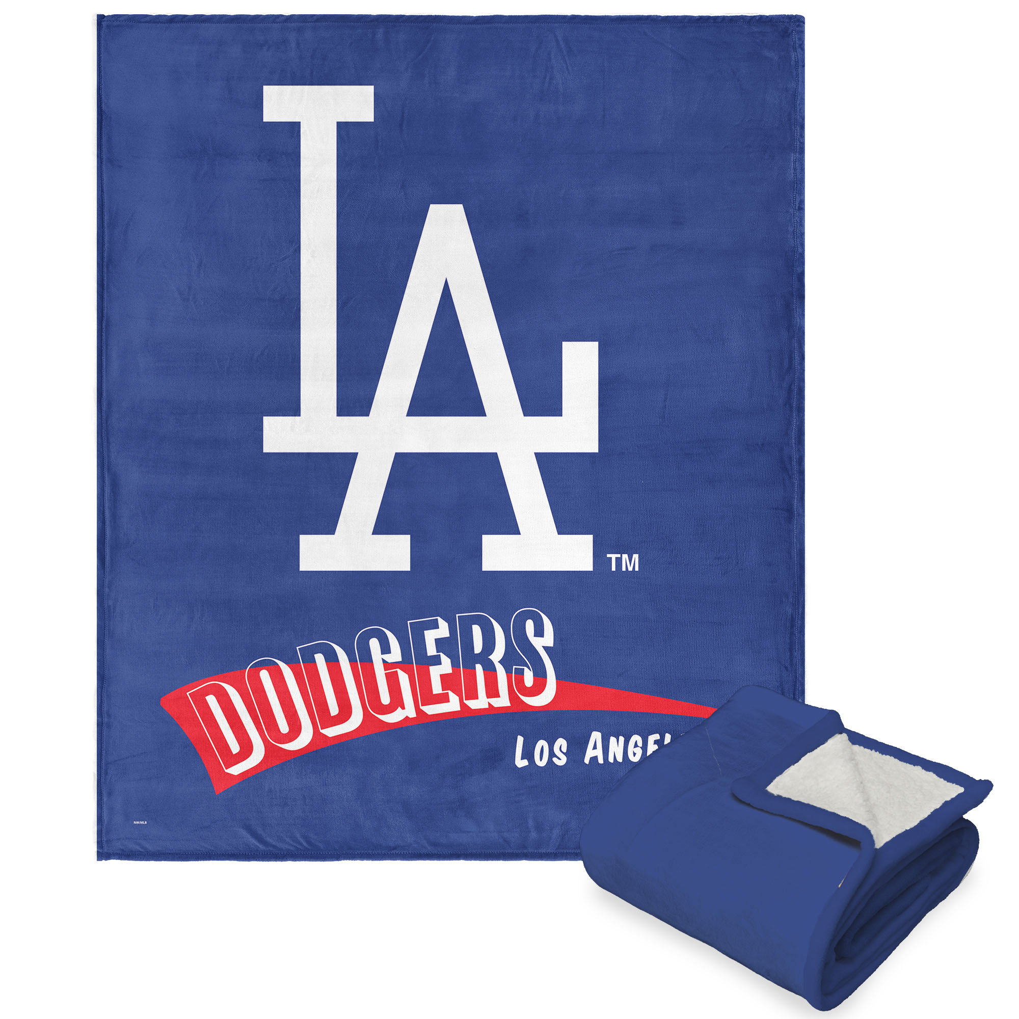 The Northwest Group Los Angeles Dodgers 50” x 60” Cooperstown Collection Silk Touch Throw Blanket - Image 2