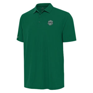 Men's Antigua Forest Green TGL The Bay Golf Club Era Performance Polo