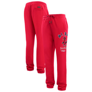 Men's Pro Standard Red St. Louis Cardinals Old English Fleece Sweatpants