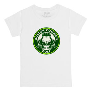 Youth Tiny Turnip White Boston Common Golf Team T-Shirt