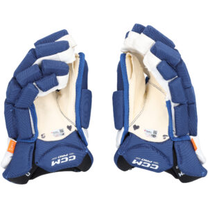 Auston Matthews Toronto Maple Leafs Game-Used Blue CCM Gloves from the 2023-24 NHL Season - RG13321084-85