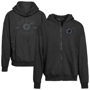 Men's Levelwear Black San Diego Padres Uphill Abyssal Full-Zip Hoodie