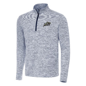 Men's Antigua Navy Navy Midshipmen Cause Quarter-Zip Top