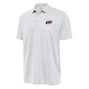 Men's Antigua  White Carolina Hurricanes Big & Tall Ellipse Polo