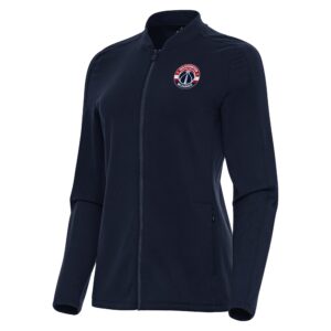 Women's Antigua Navy Washington Wizards Continual Full-Zip Jacket