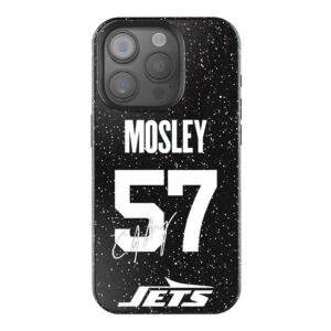 Keyscaper C.J. Mosley Black New York Jets Bling iPhone Case