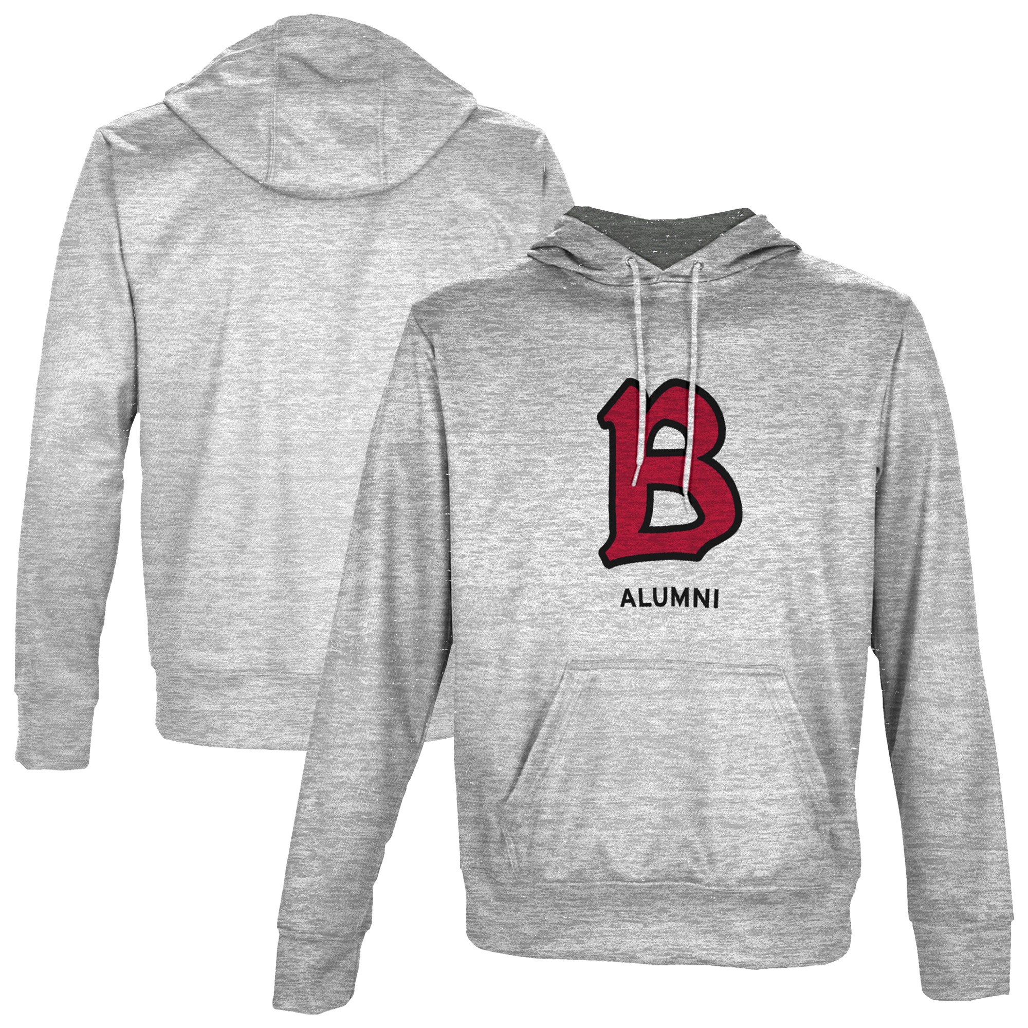 Men's ProSphere Gray Benedictine Eagles Alumni Pullover Hoodie