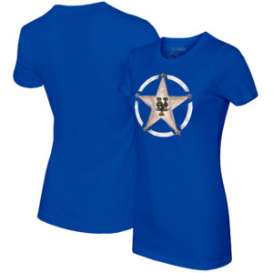 Women's Tiny Turnip Royal New York Mets Military Star T-Shirt